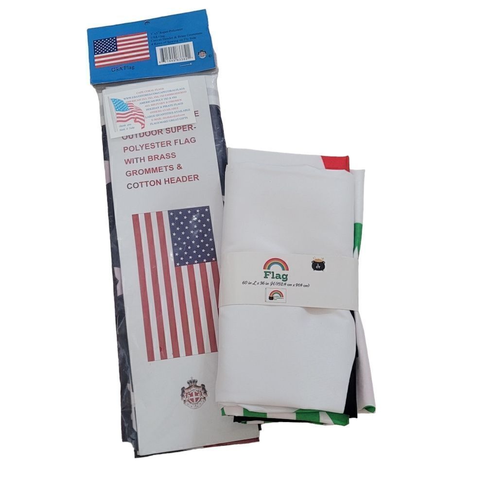 Bundle of 4 yard flags - Picture 5 of 5